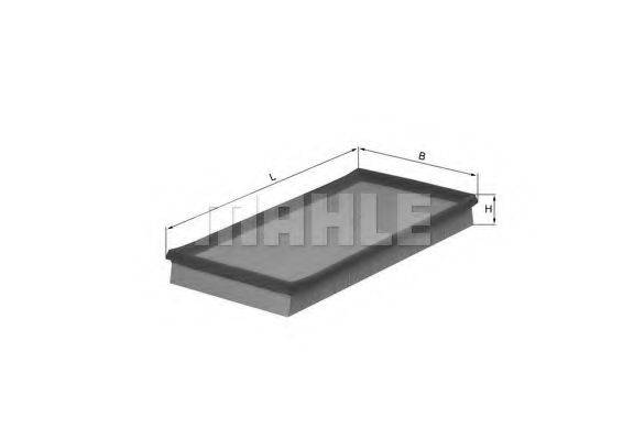 Повітряний фільтр MAHLE ORIGINAL LX 503