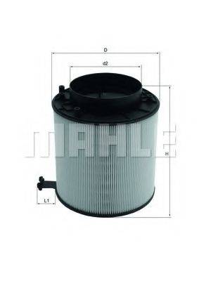 Повітряний фільтр MAHLE ORIGINAL LX 2091D