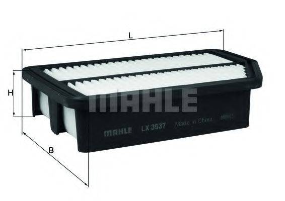 Повітряний фільтр MAHLE ORIGINAL LX 3537