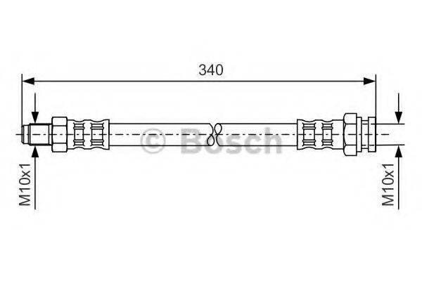 Гальмівний шланг BOSCH 1 987 476 121