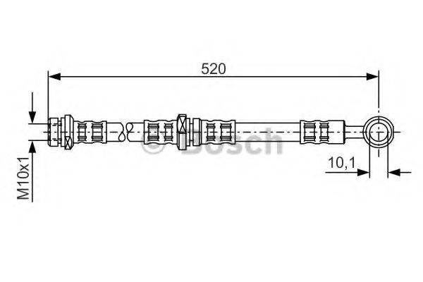 Гальмівний шланг BOSCH 1 987 476 768