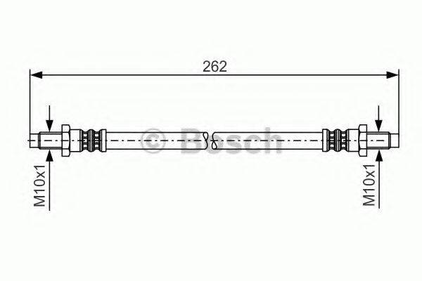 Гальмівний шланг BOSCH 1 987 481 203