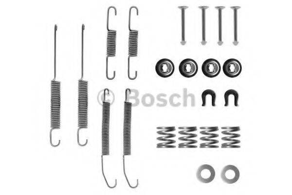 Комплектуючі, гальмівна колодка BOSCH 1 987 475 131