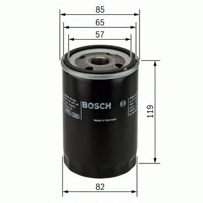 Масляний фільтр BOSCH 0 986 452 000