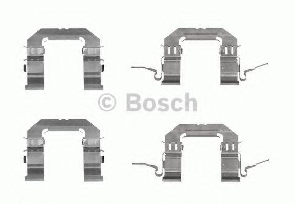 Комплектуючі, колодки дискового гальма BOSCH 1 987 474 708