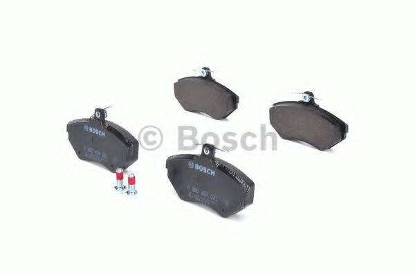 Комплект гальмівних колодок, дискове гальмо BOSCH 0 986 494 021