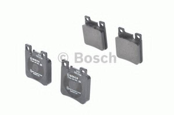 Комплект гальмівних колодок, дискове гальмо BOSCH 0 986 460 965