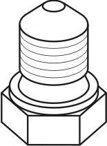 Різьбова пробка, масляний піддон