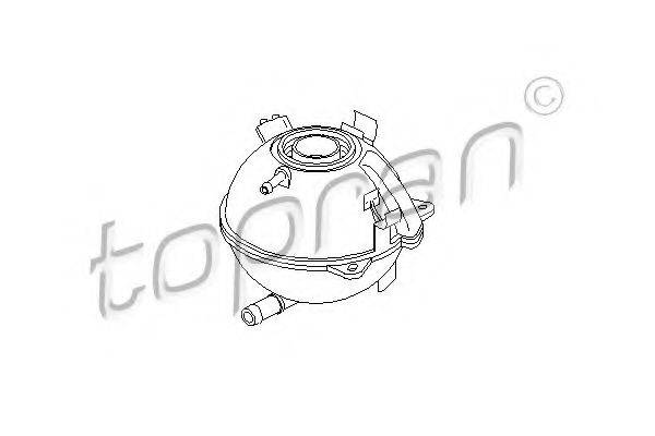 TOPRAN 110055 Компенсаційний бак, що охолоджує рідину