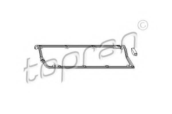 Комплект прокладок, кришка головки циліндра TOPRAN 109 651