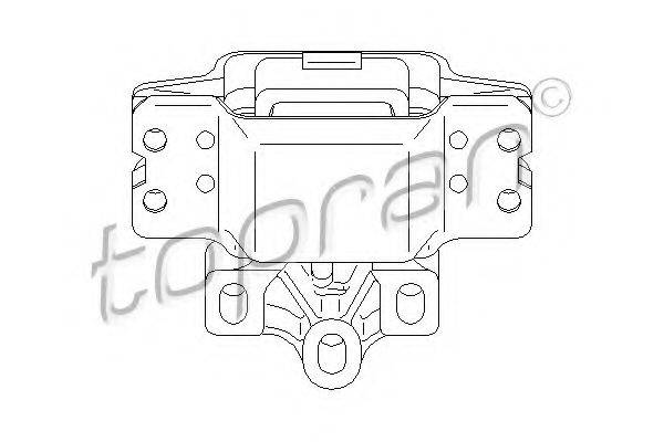 Підвіска, двигун TOPRAN 110 130