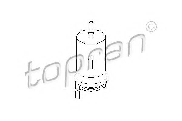 Паливний фільтр TOPRAN 109 656