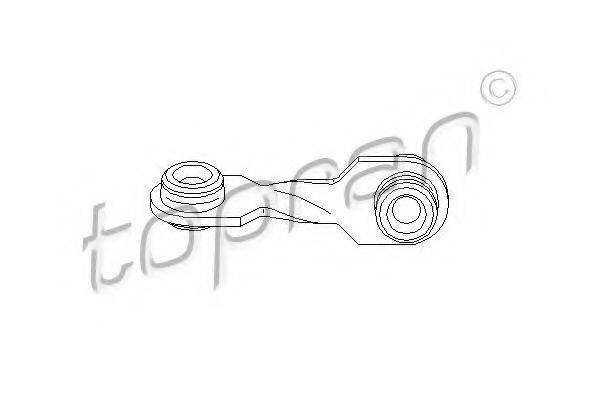 Шток вилки перемикання передач TOPRAN 108 840