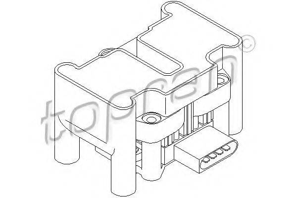 Котушка запалювання TOPRAN 109 316