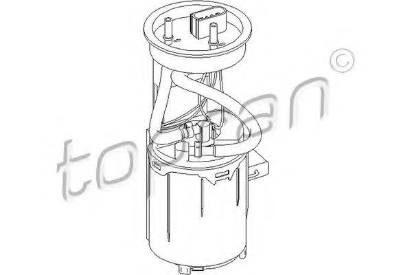 Паливний насос TOPRAN 110 852