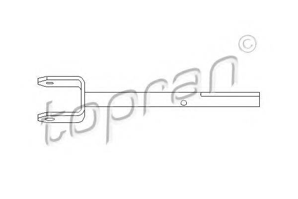 Шток вилки перемикання передач TOPRAN 207 007