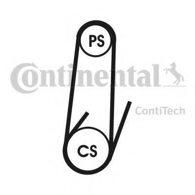 Полікліновий ремінь CONTITECH 4PK1102 ELAST