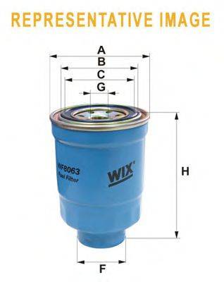 Паливний фільтр WIX FILTERS WF8061