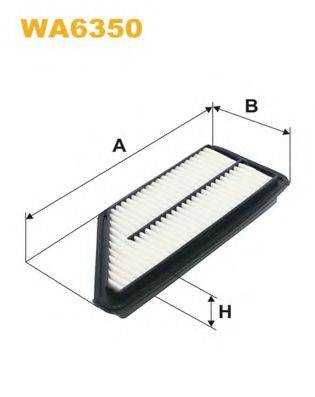 Повітряний фільтр WIX FILTERS WA6350