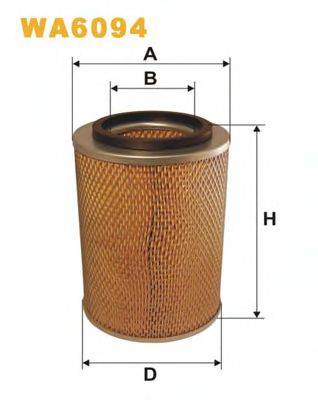 Повітряний фільтр WIX FILTERS WA6094