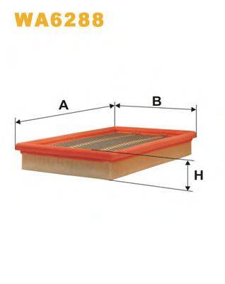 Повітряний фільтр WIX FILTERS WA6288