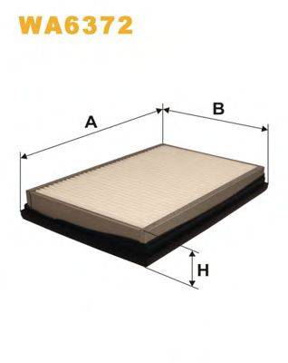 Повітряний фільтр WIX FILTERS WA6372