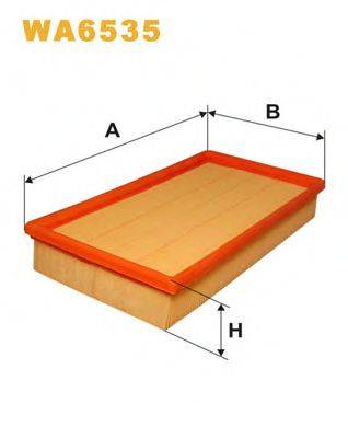 Повітряний фільтр WIX FILTERS WA6535