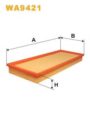 Повітряний фільтр WIX FILTERS WA9421