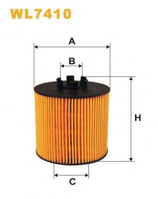 Масляний фільтр WIX FILTERS WL7410