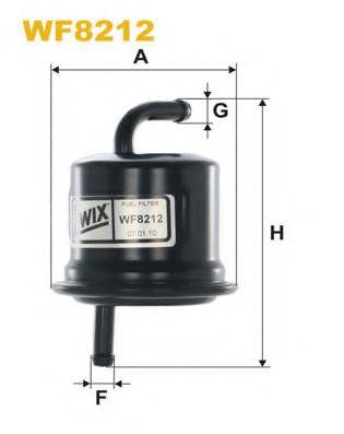 Паливний фільтр WIX FILTERS WF8212