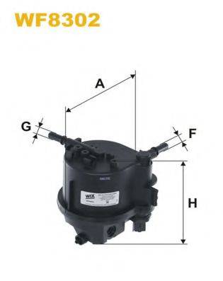 Паливний фільтр WIX FILTERS WF8302