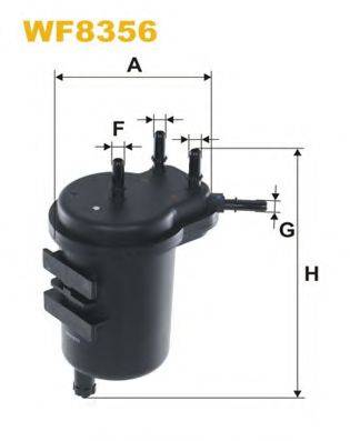 Паливний фільтр WIX FILTERS WF8356