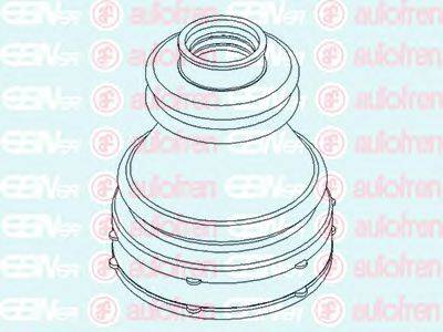 Комплект пильника, приводний вал AUTOFREN SEINSA D8534
