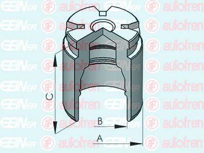 Поршень, корпус скоби гальма AUTOFREN SEINSA D025530