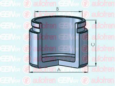 Поршень, корпус скоби гальма AUTOFREN SEINSA D025534