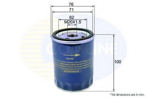 Масляний фільтр COMLINE EOF008
