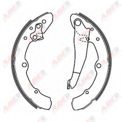 Комплект гальмівних колодок