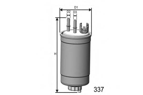 Паливний фільтр MISFAT M249