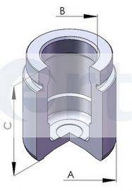 Поршень, корпус скоби гальма ERT 150582-C