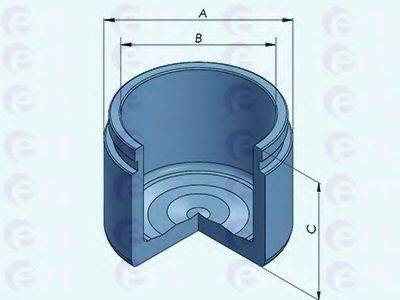 Поршень, корпус скоби гальма ERT 150923-C