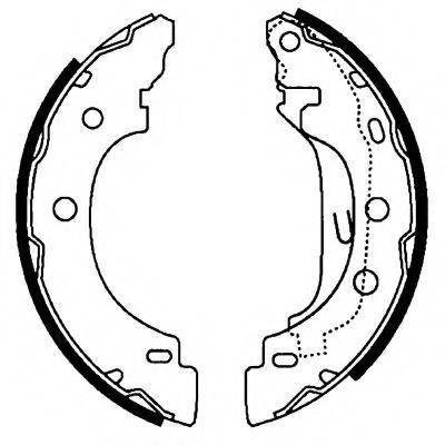 Комплект гальмівних колодок HELLA PAGID 8DB 355 002-241