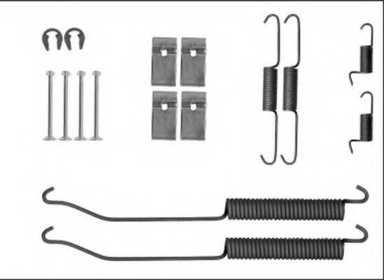 Комплектуючі, гальмівна колодка HELLA PAGID 8DZ 355 205-871