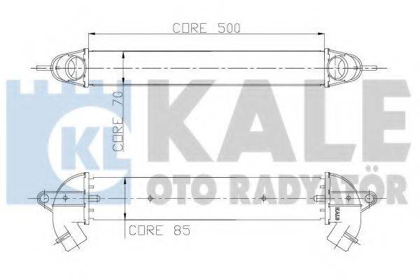 Інтеркулер KALE OTO RADYATOR 157000