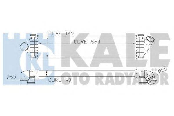 Інтеркулер KALE OTO RADYATOR 347000