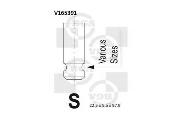 Випускний клапан BGA V165391