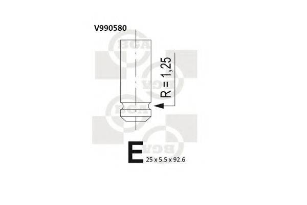 Випускний клапан BGA V990580