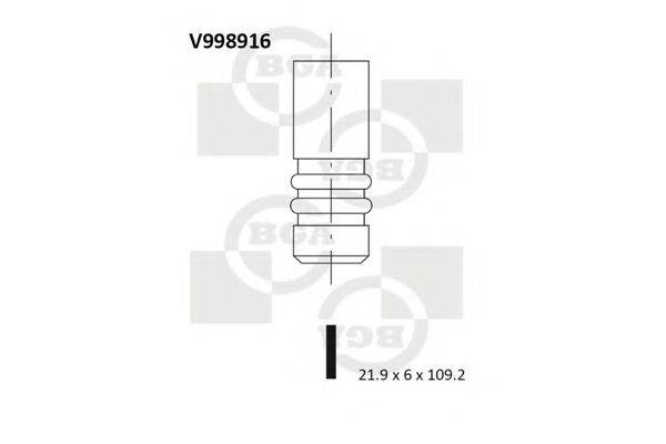 Впускний клапан BGA V998916