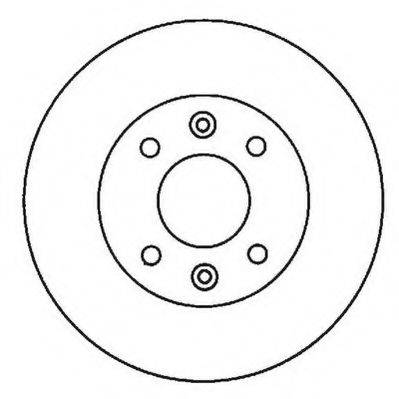 гальмівний диск JURID 561997JC