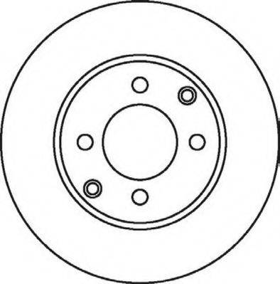 гальмівний диск JURID 562055JC