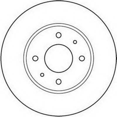 гальмівний диск JURID 562088JC
